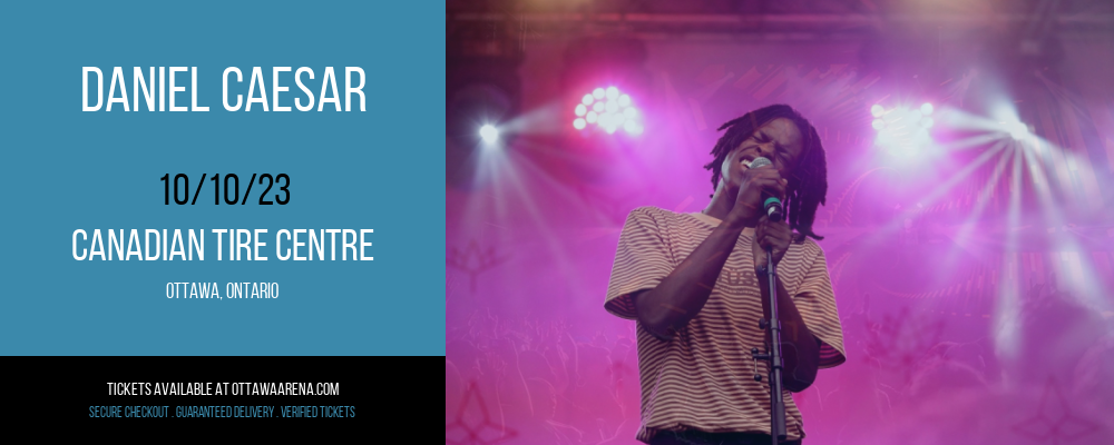 Daniel Caesar at Canadian Tire Centre