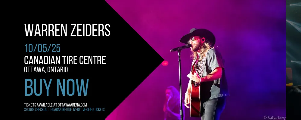 Warren Zeiders at Canadian Tire Centre