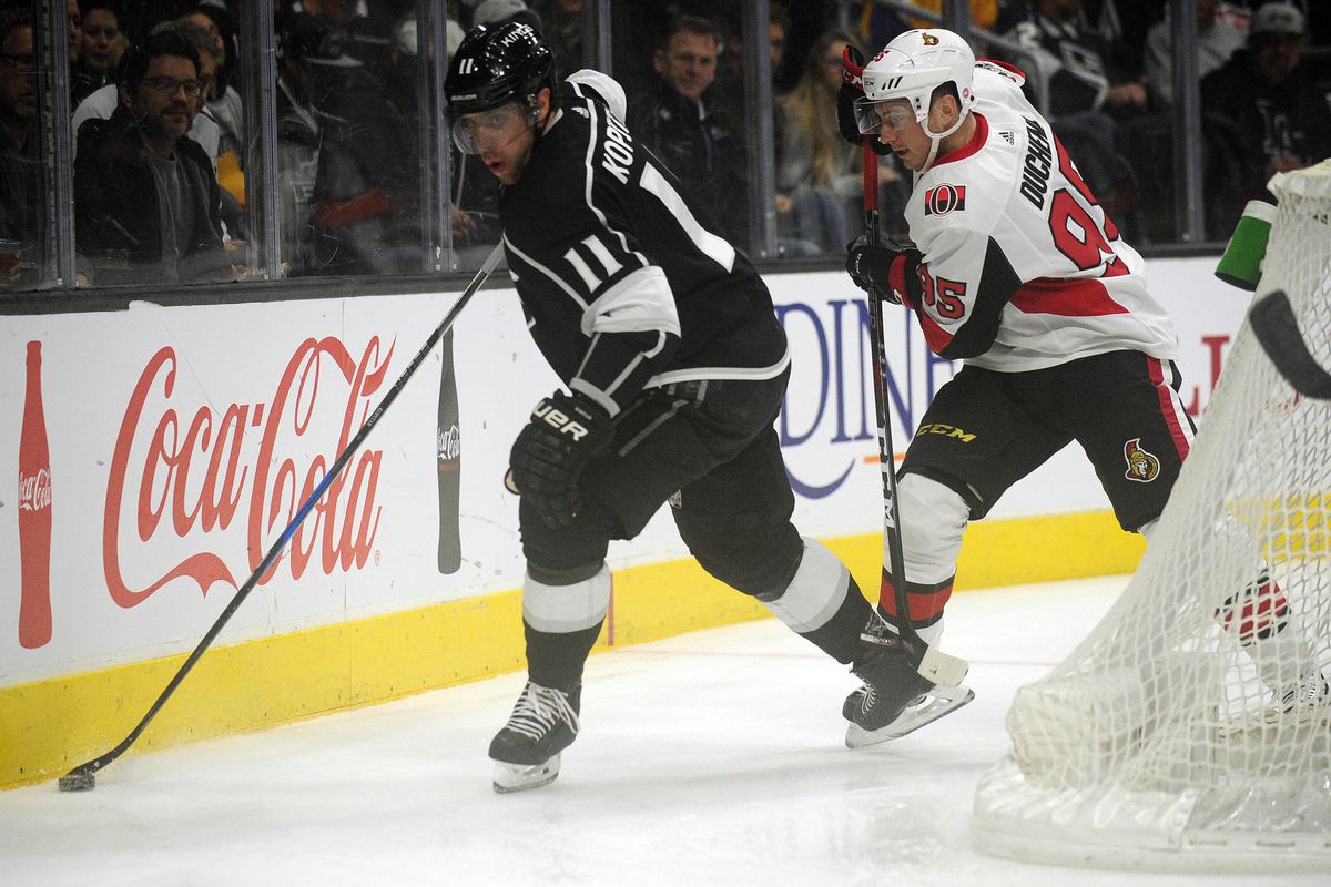 Ottawa Senators vs. Los Angeles Kings at Canadian Tire Centre