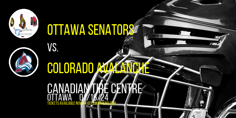 Ottawa Senators at Canadian Tire Centre