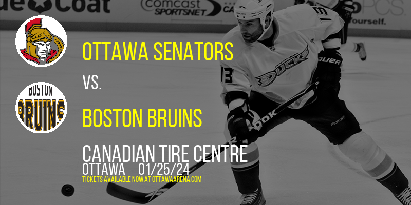 Ottawa Senators at Canadian Tire Centre