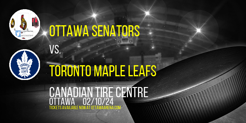 Ottawa Senators at Canadian Tire Centre