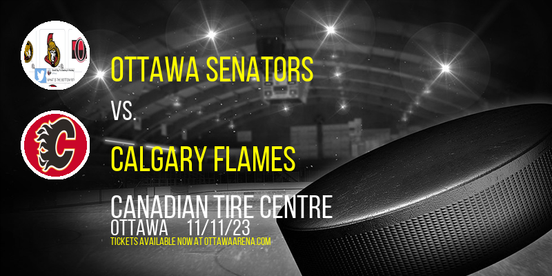 Ottawa Senators at Canadian Tire Centre
