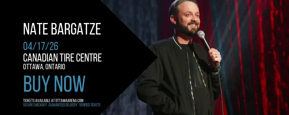 Nate Bargatze at Canadian Tire Centre