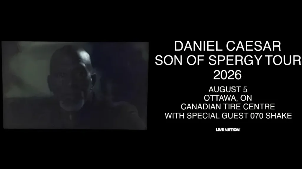 Daniel Caesar at Canadian Tire Centre